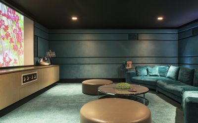 Theater Room Installation in Provo, UT